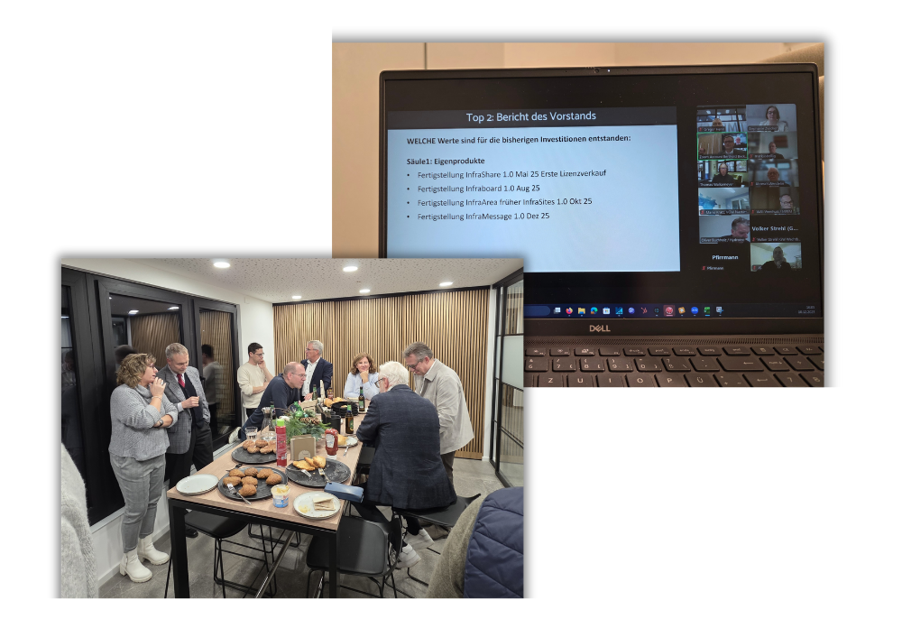 Generalversammlung der inframeta eG am 10.12.2025